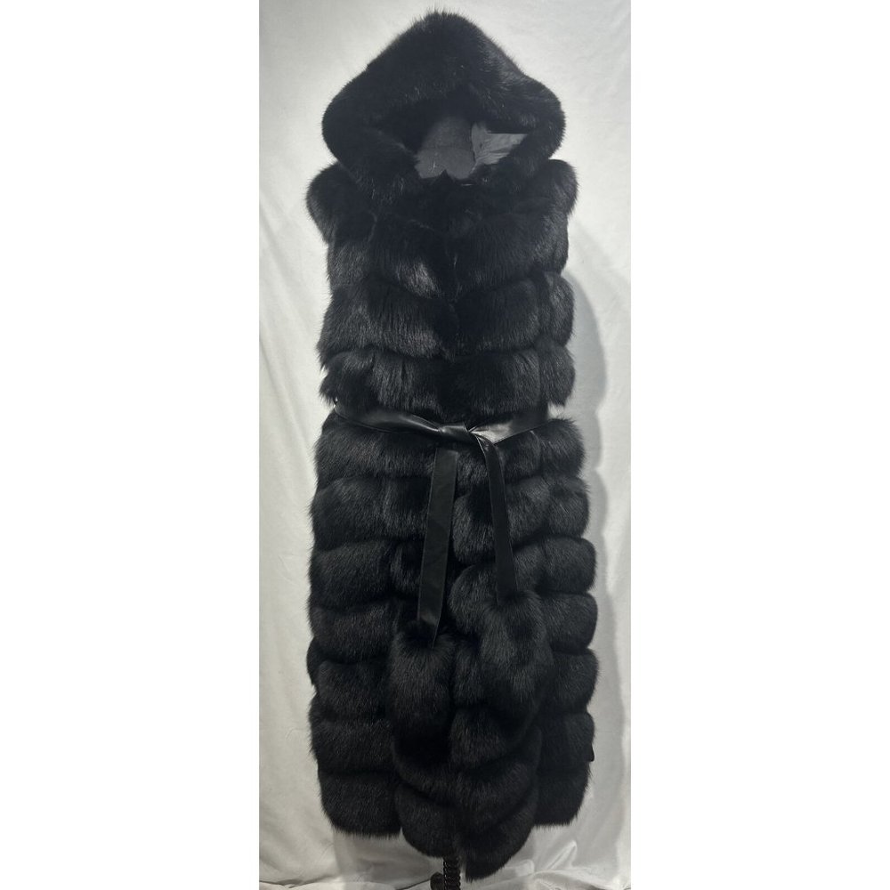 Black Fox Vest/Coat (117205)